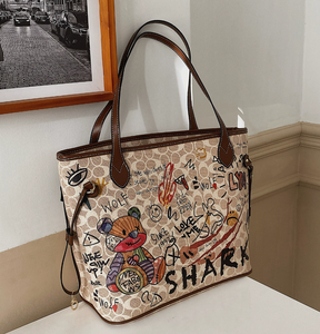 <span class=keywords><strong>Sac</strong></span> seau pour femmes tendance, nouveau style 2026. <span class=keywords><strong>Sac</strong></span> à <span class=keywords><strong>main</strong></span> de luxe de créateur. Avec des motifs géométriques. - Product Image 3