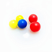 Roulements à billes en plastique de petite taille, bon marché, en gros, 8 mm, 8,3 mm, en polypropylène PP, utilisés comme supports ou perles d'isolation
