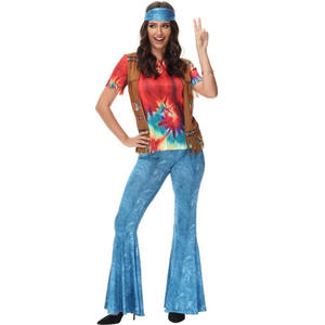 <span class=keywords><strong>Disfraz</strong></span> de <span class=keywords><strong>Vaquera</strong></span> Occidental para Mujer, Tallas M-XL, Estilo Clásico Hippie, Venta al por Mayor - Product Image 3