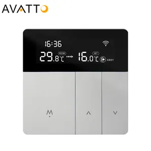 Avatto Smart Thermostat Tuya Wifi Smart Room Heating Programmable Thermostat With Screen