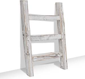 Scaletta per <span class=keywords><strong>strofinacci</strong></span> in legno, Mini scaletta <span class=keywords><strong>porta</strong></span> asciugamani espositore, portasciugamani rustici per tè, adatto per l'arredamento del bagno di campagna - Product Image 1