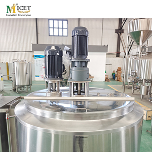 MICET 800L 1000L 1500L SUS304 Tanque de mezcla Tanques de acero inoxidable con agitador Calefacción eléctrica Tanque personalizado para bebidas <span class=keywords><strong>Mead</strong></span> - Product Image 4