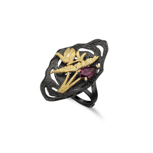 In Stock Women's 925 Silver Inlaid <b>Crystal</b> Rhinestone Gemstone Vintage Wedding <b>Ring</b> High Elegance Factory Direct Sale - Product Image 1