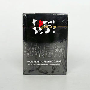 Vente directe d'usine, cartes de poker en plastique de bonne qualité, jeu de cartes imperméable - Product Image 5