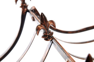 Décor arche de <span class=keywords><strong>jardin</strong></span> en métal doré, support de décoration pour plante grimpante, vignes de roses, arbre de Patio haut pour les allées, le chemin, la pelouse et l'arrière-cour - Product Image 4