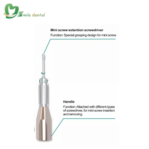 Micro mango de tornillo de ortodoncia, impulsor Dental Universal con punta de controlador - Product Image 6