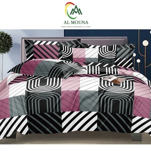 AL MOUNA 100% draps de <span class=keywords><strong>lit</strong></span> en polyester ensembles de draps confortables et respirants soutien en vrac vente en gros de draps de <span class=keywords><strong>lit</strong></span> - Product Image 4