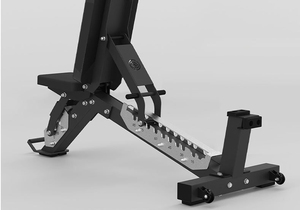 Chaise de fitness multifonctionnelle pliable et réglable pour haltères, abdominaux et presse à barre, pour la <span class=keywords><strong>maison</strong></span> et la salle de sport - Product Image 3