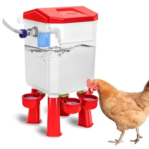 Bebedero Automático para Aves de Corral con Válvula de Flotador de 7L y 11L con Tubo de Recarga Automática para Pollos - Product Image 3