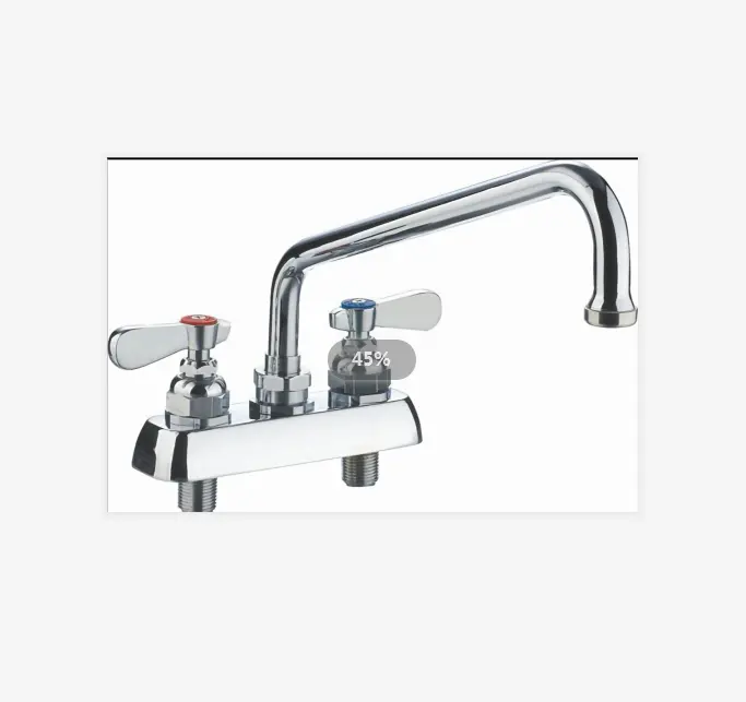 High quality single lever pull down copper kitchen faucet Type 9800-12