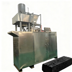 Intelligent Hydraulic Briquette Press Machine Automatic Quick <b>Light</b> Shisha Charcoal Machine - Product Image 1