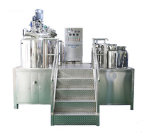 Machine émulsifiante sous vide 500L mélangeur à haut cisaillement pour la production de cosmétiques mélangeur homogénéisateur de crème de beauté pour noyau de moteur de produits chimiques