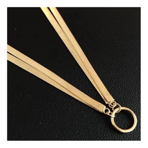 Collar Gargantilla de Cadena de Serpiente de Oro Amarillo de 18K Xinfly, Joyería Fina para Mujer, Regalo de Boda, Compromiso, Aniversario o Cumpleaños - Product Image 1