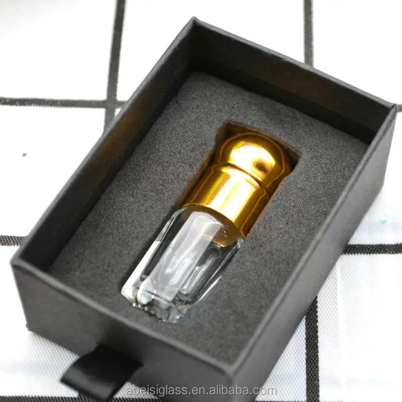 Arabian oud attar perfume or agarwood oil fragrances in mini bottle