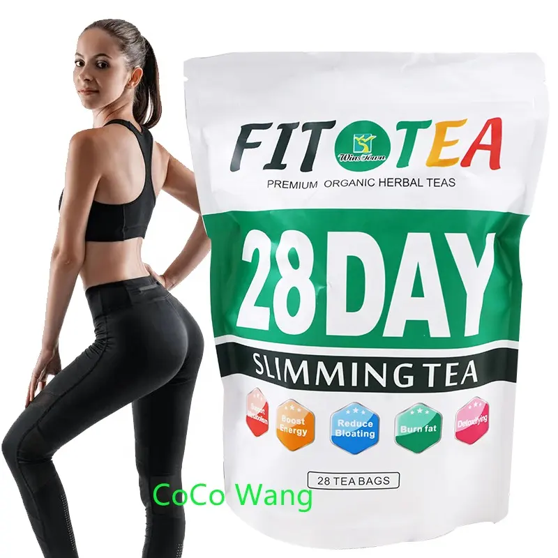 Postpartum slimming tea 28day fit slim weight loss tea burn fat Loss Weight Boost metabolism Cleanse detox abdomen tea bag
