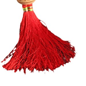 Pendentif de voiture en bois de pêche pur Weijun, pompon nœud chinois, <span class=keywords><strong>Sutra</strong></span> <span class=keywords><strong>du</strong></span> Cœur de <span class=keywords><strong>Lotus</strong></span> pour rétroviseur HLG05 - Product Image 5