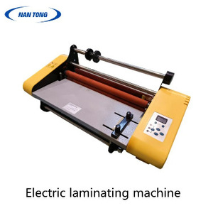 Machine à plastifier double face Nantou 350 mm 750 W, plastification à chaud et à froid, scellage plastique multifonctionnel - Product Image 2