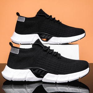 Les chaussures hommes uomo moda Casual sport Sneakers Sock Design Blank leggero Running Jogging scarpe da maratona per le donne - Product Image 6