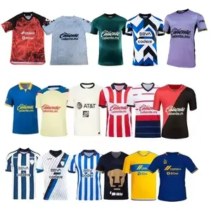 Mexico Tigres guadalajara Chivas America Club Tijuana Rayados Monterrey Atlas men youth shirt soccer jersey football uniform