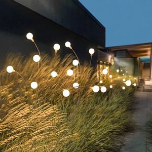 Luz de jardín <span class=keywords><strong>solar</strong></span> impermeable 6/8/10 cabezas camino luciérnaga lámpara jardín luz Led al aire libre césped Led <span class=keywords><strong>Solar</strong></span> luciérnaga jardín Luz - Product Image 3