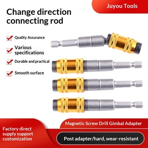 <span class=keywords><strong>Punta</strong></span> de Destornillador Magnética de Acero al Carbono con Adaptador de Junta Universal Hexagonal para Perforación de Metal - Product Image 2