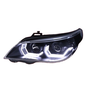 ชุดไฟหน้า LED แบบกำหนดเองสำหรับรถยนต์ซีรีส์ 5 E60 รุ่น 03-10  พร้อมไฟวิ่งกลางวันแบบ ANL Eye สภาพใหม่ 12V อายุการใช้งานยาวนาน E6 - Product Image 3