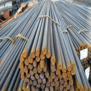 Vergalhões de aço baratos para construção civil barra de aço deformada com rosca laminada a quente de 12 mm