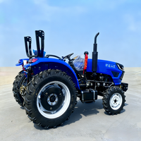 Mini-tracteur agricole 4x4 homologué CE EPA, moteur à essence, machine agricole pour l'entretien horticole et l'assistance à la récolte