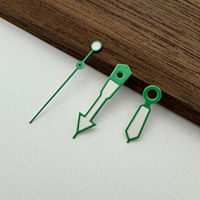 Accessoire de montre de mode pour affaires, pointeur en laiton en forme de flèche, 12,5 mm, lumière verte nocturne, léger