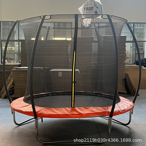 <span class=keywords><strong>Trampoline</strong></span> en acier de 8 pieds pour enfants et adultes, usage intérieur et extérieur, best-seller transfrontalier, usage commercial exclusif pour le commerce extérieur - Product Image 5