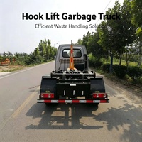 Camion benne à bras articulé CHANGAN pour déchets légers, fourni par l'usine, pour la construction et l'élimination des déchets urbains