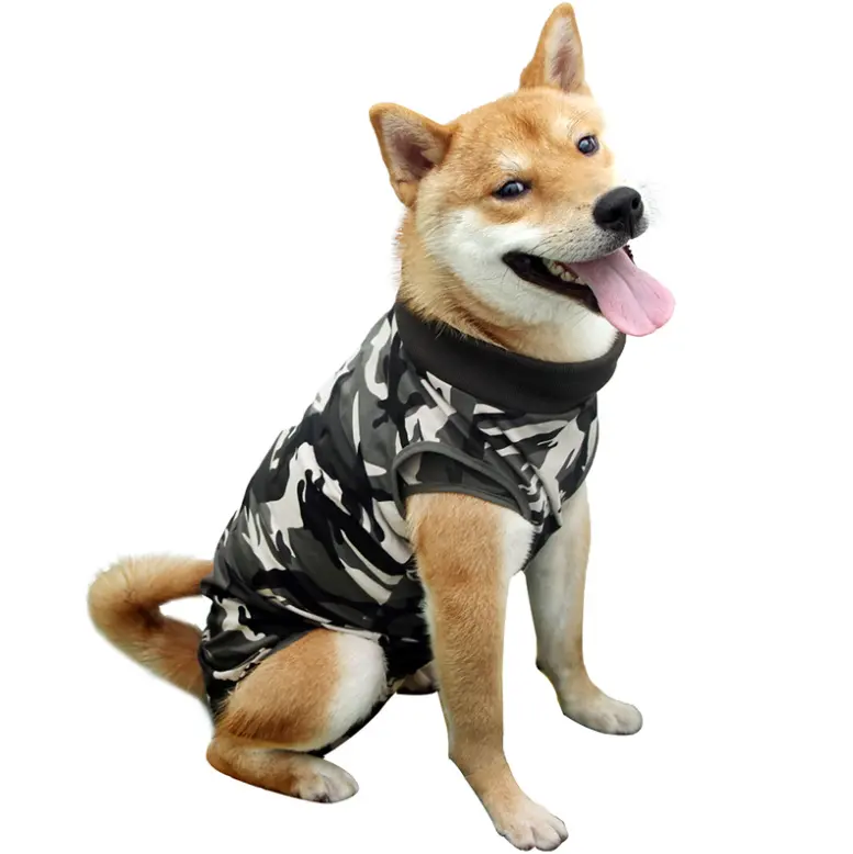 Dog Recovery Suit After Surgery Vest Dog Onesie Surgery Recovery Suit Bodysuit Dogs Pajamas Clothes Modern Print Pet Clothes