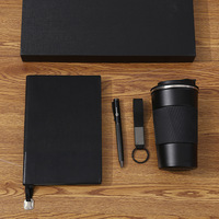 Luxuriöses Elegantes A5 PU-Leder Notizbuch-Set mit Loseblattbindung Langlebiger Magnetverschluss Büronutzung Stift Inklusive Geschenkset