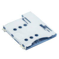 Carte Micro SIM 6 + 1P Push Push Type Connecteur
