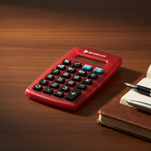 เครื่องคิดเลขแบบโปร่งแสงพิมพ์โลโก้ได้ จัดส่งเร็ว 24 ชั่วโมง สำหรับสำนักงาน นักเรียน ธุรกิจ ของขวัญส่งเสริมการขาย จำนวนมาก - Product Image 3