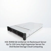 Serveur en rack UniServer 2U H3C R3950 G6 neuf, prise en charge PCIe 5.0, optimisé pour les charges de travail GPU, serveur mono-socket économique