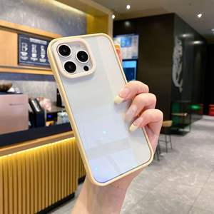 Suitable <b>for</b> <b>iPhone</b> 16 Pro Max phone case, colorful frame, transparent two-in-one full protective shockproof case - Product Image 6