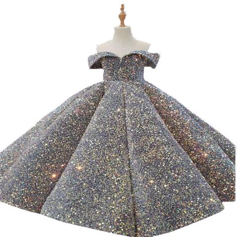 GIRLS FLYING SLEEVE PARTY DRESS main image 0