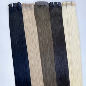 Extensiones de Cabello Europeas Tipo Mariposa, 100% Cabello Humano Virgen, Trama Genius, Proveedor Mayorista para Salón 2025 - Product Image 1