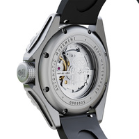 Montre de plongée à l'hélium 1000M, boîtier en titane DLC, mouvement automatique Miyota 82S0, bracelet FKM, montre de plongée professionnelle pour hommes, pour la plongée en eau libre