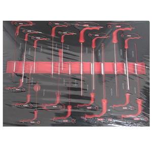 18 PCS <span class=keywords><strong>2025</strong></span> bền Hex Key Screwdriver Set tùy chỉnh tự động sửa chữa dụng cụ cầm tay Bộ dụng cụ với 1 năm bảo hành OEM hỗ trợ - Product Image 2