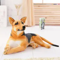 सबसे अच्छा बनाया नरम खिलौने कुत्ते कस्टम 60cm कुत्ते गुड़िया भरवां पशु आलीशान खिलौना नरम ToyPlush जर्मन शेफर्ड कुत्ता
