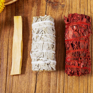 Vente en gros de bâton d'encens en bois de palo santo de sauge blanche en bois sacré péruvien pour la méditation de yoga - Product Image 4