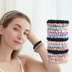 Chouchous en Soie à Haute Élasticité pour Usage Quotidien – Accessoires Cheveux Femme, Attache-queue de Cheval - Product Image 2