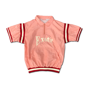 Sudadera deportiva de alta calidad con cremallera 1/4, chaqueta personalizada, diseño de manga corta, estampado a prueba de viento, talla grande, peso pesado para primavera - Product Image 2