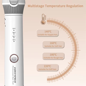<span class=keywords><strong>Rizador</strong></span> de <span class=keywords><strong>Pelo</strong></span> Profesional Giratorio, <span class=keywords><strong>Rizador</strong></span> Automático de Cerámica Iónico con 4 Niveles de Calor para Ondas de Playa con Calidad de Salón - Product Image 4