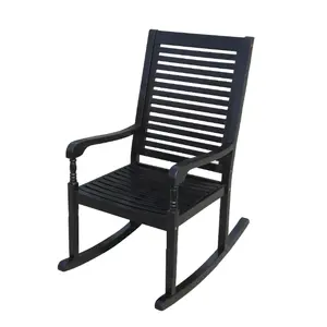 उच्च गुणवत्ता वाली रॉकिंग कुर्सियाँ पीयू आउटडोर फर्नीचर आँगन फर्नीचर आधुनिक रॉकिंग कुर्सियाँ लकड़ी के वियतनाम निर्माता