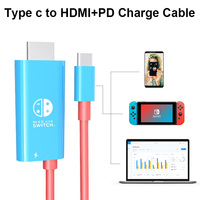 Typ-C zu HDTV Kabel USB-C zu TV Adapter 4K 60Hz PD-Ladung für Mobiltelefon Switch1 2 OLED Spiele Laptop zu Großbildschirm
