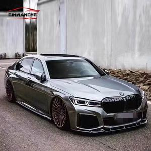 Para <span class=keywords><strong>BMW</strong></span> 7 Series G11 G12 2019 2020 <span class=keywords><strong>2021</strong></span>, piezas de automóvil, labio delantero de fibra de carbono y divisor de parachoques, estado usado - Product Image 4