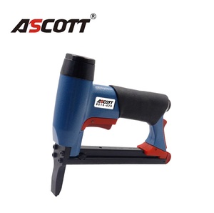 ASCOTT 21GA <span class=keywords><strong>Grapadora</strong></span> Neumática de Madera de Punta Larga 8016, Clavadora Neumática Industrial y <span class=keywords><strong>para</strong></span> Bricolaje de Acero, Pistola de Grapas Finas <span class=keywords><strong>para</strong></span> Tapicería - Product Image 1